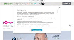 Desktop Screenshot of pomponik.pl